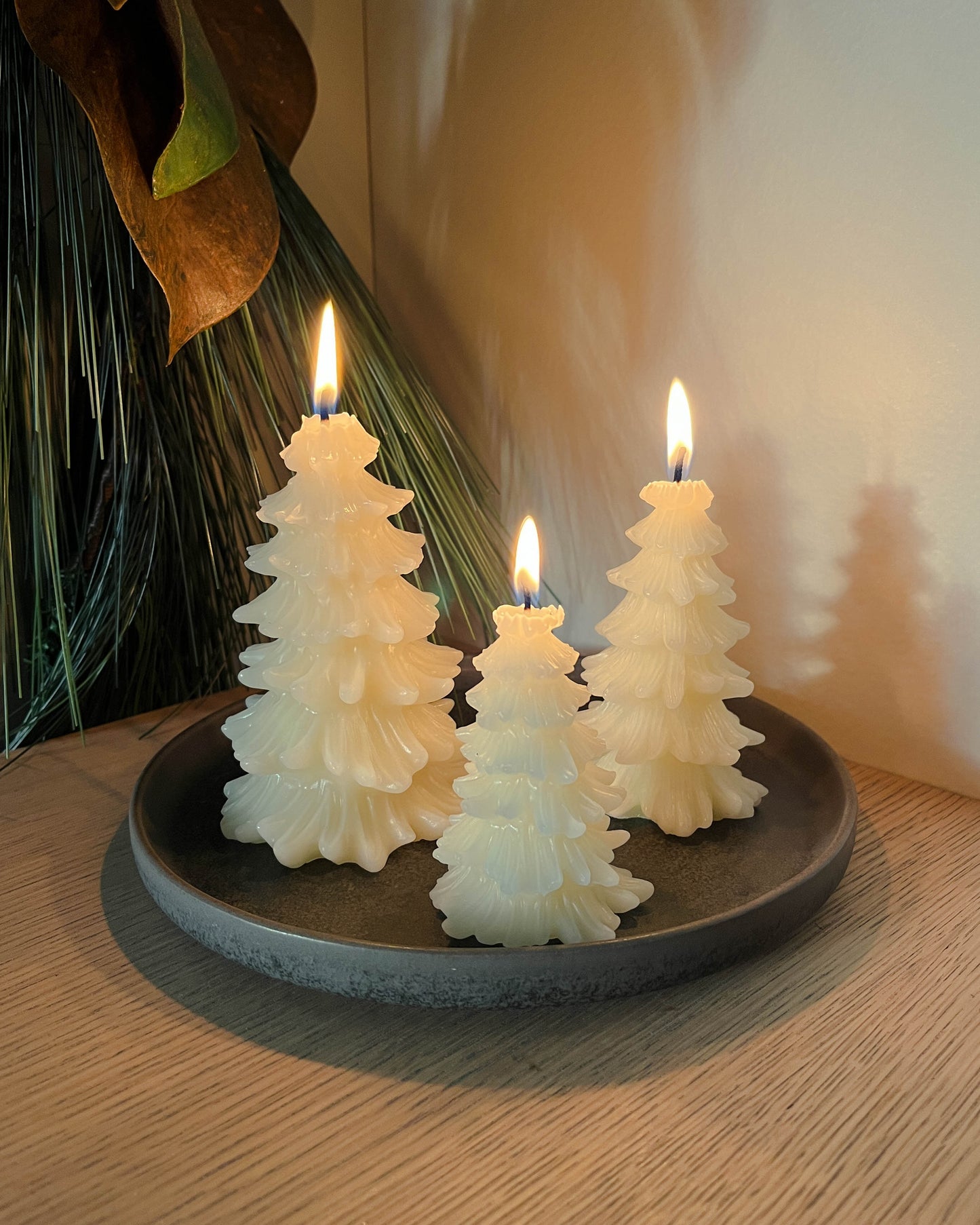 Beeswax Whimsical Christmas Tree Set