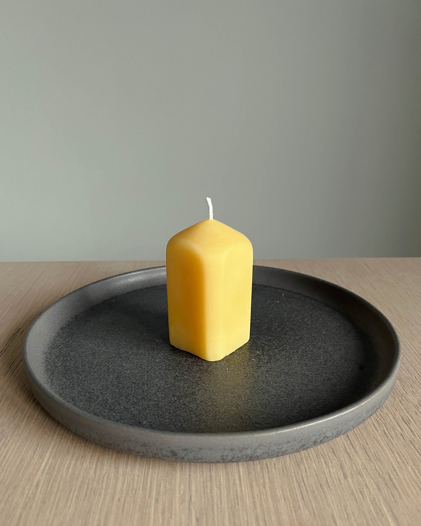 Beeswax Square Pillar Candle
