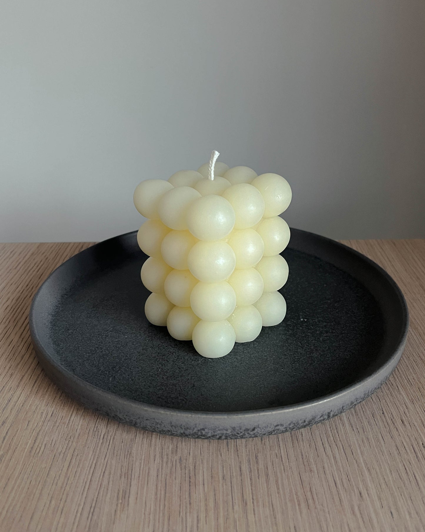 Beeswax Tall Bubble Candle
