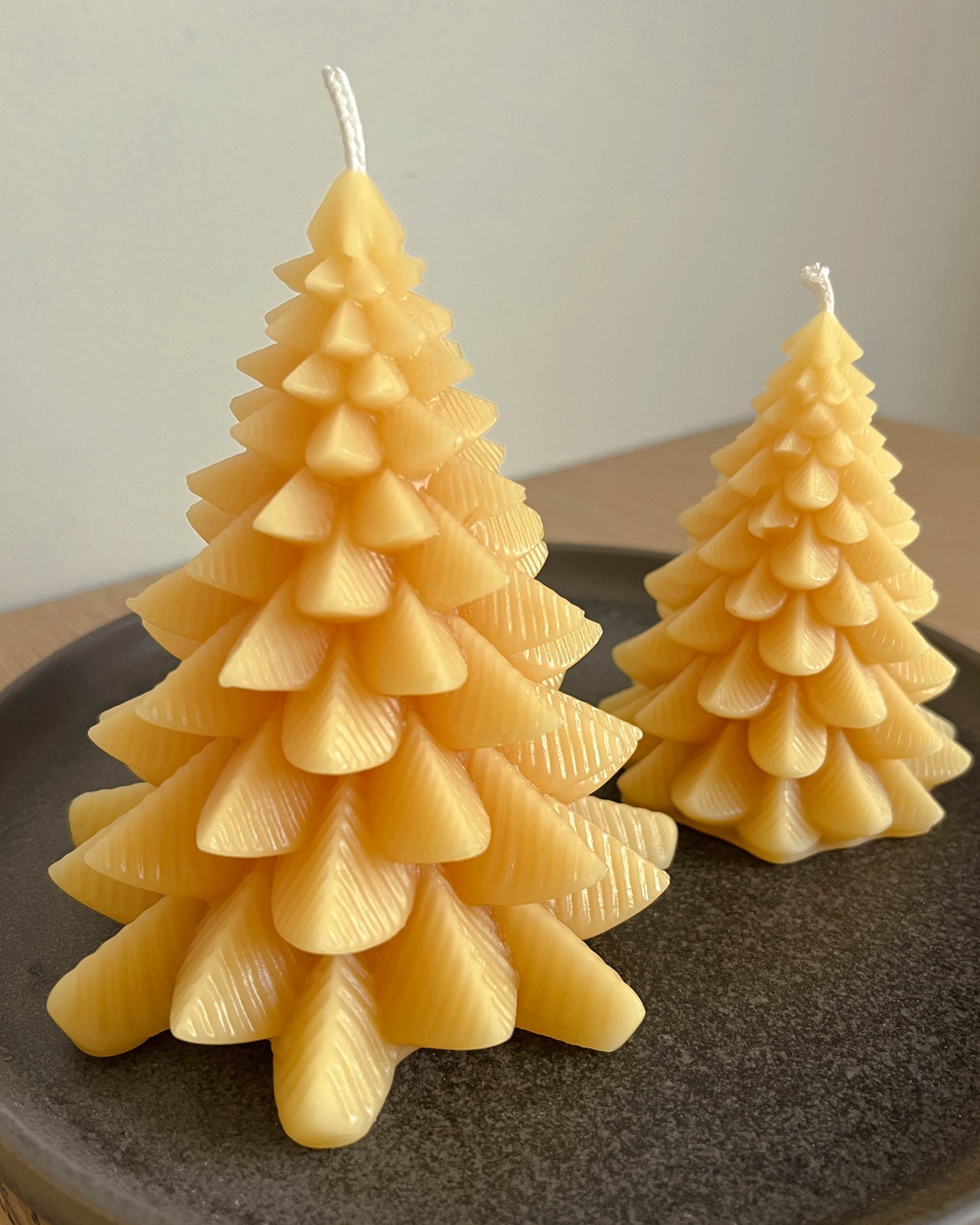 Beeswax Modern Christmas Tree Set