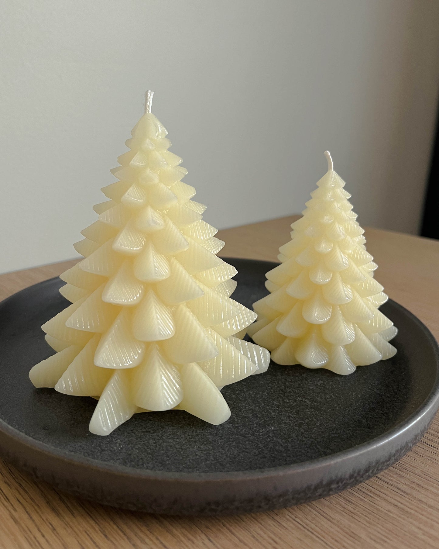 Beeswax Modern Christmas Tree Set