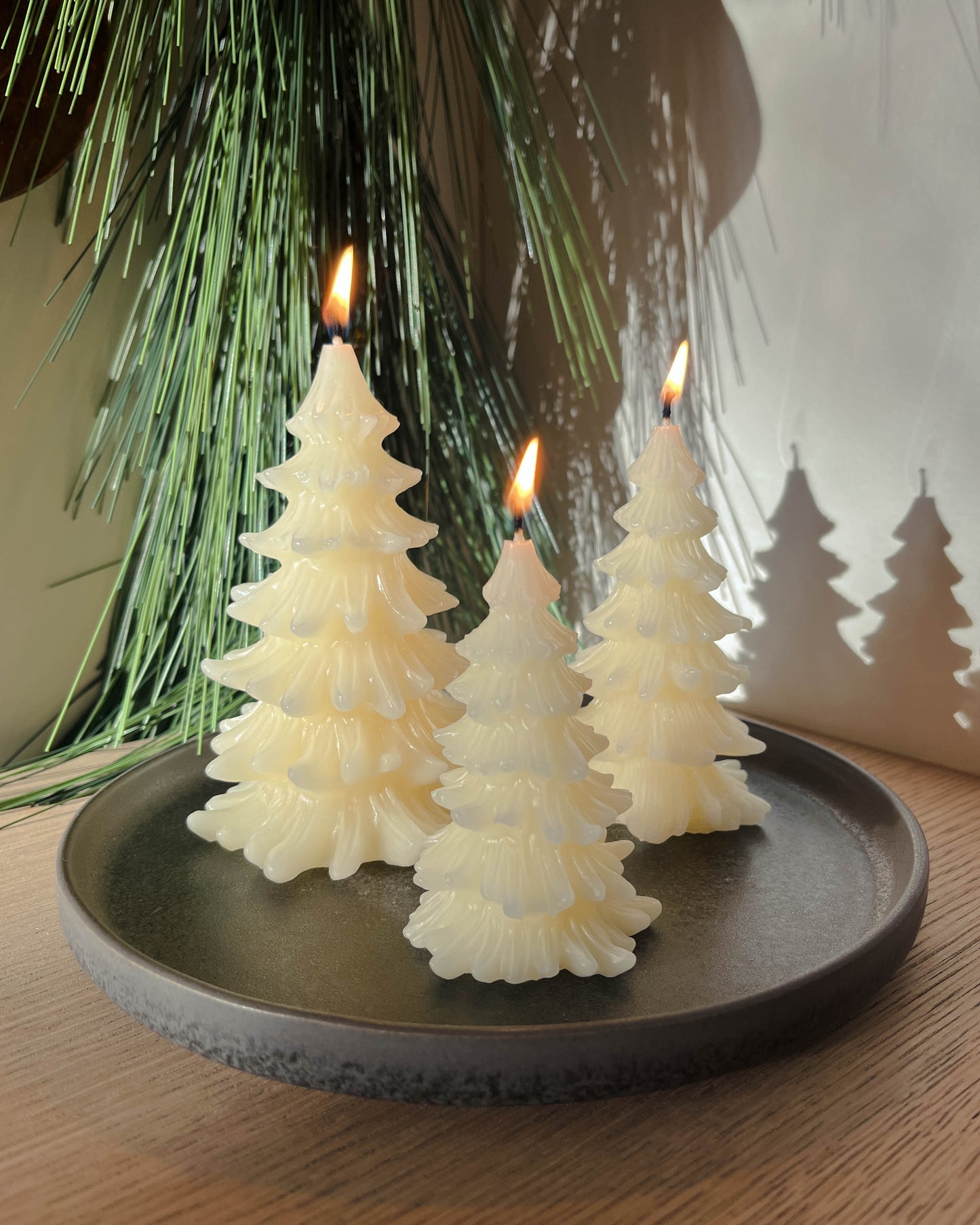 Beeswax Whimsical Christmas Tree Set