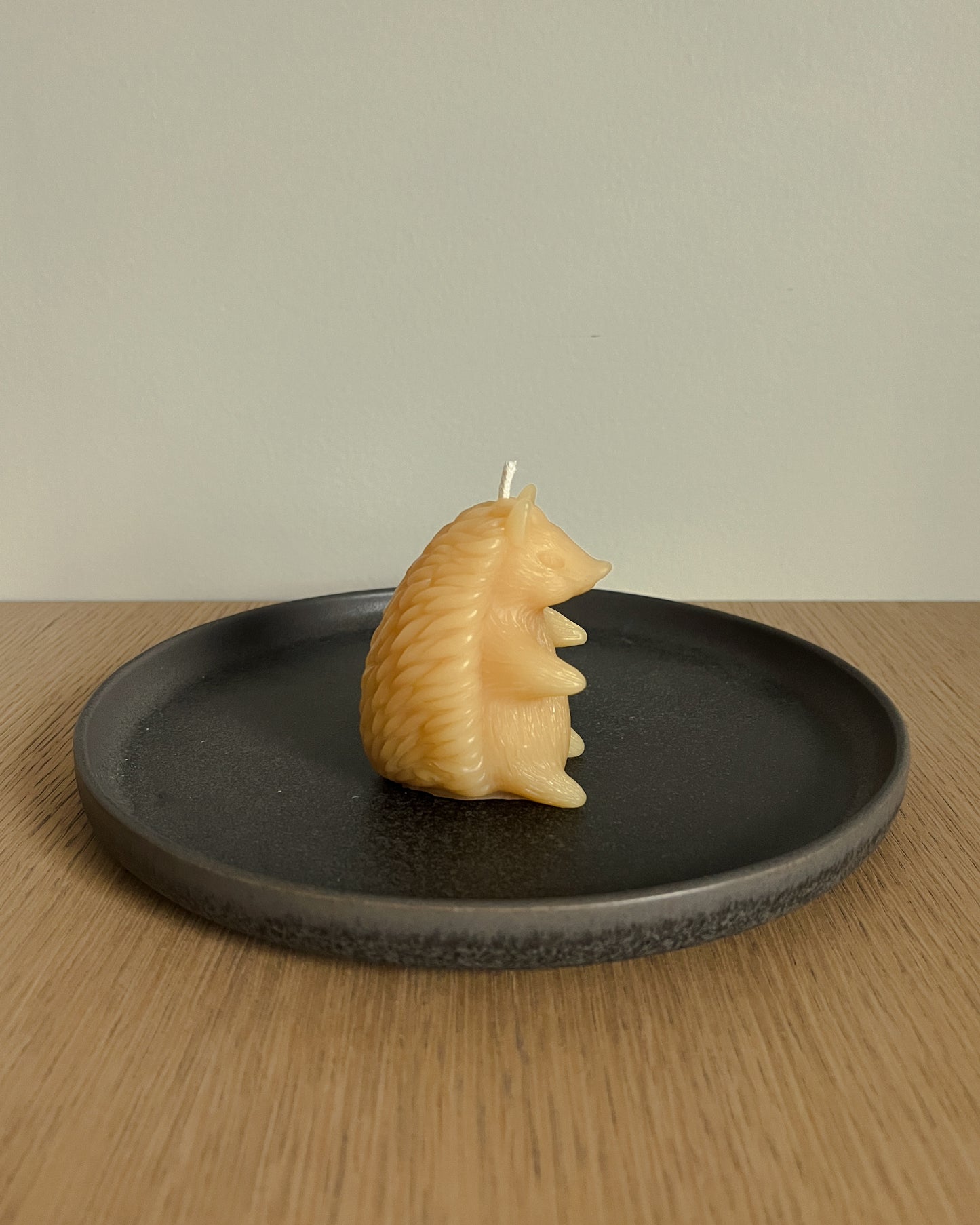 Beeswax Hedgehog Candle