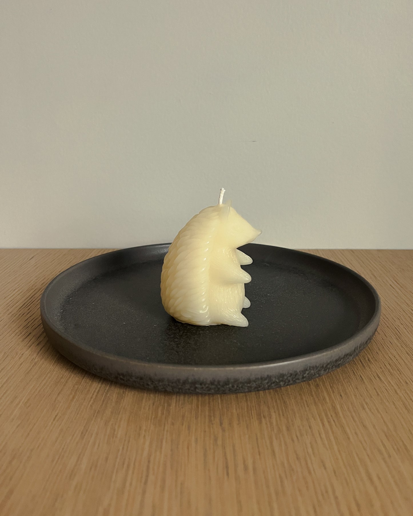 Beeswax Hedgehog Candle