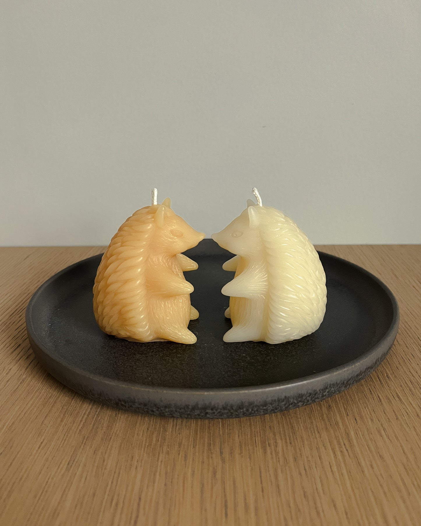 Beeswax Hedgehog Candle