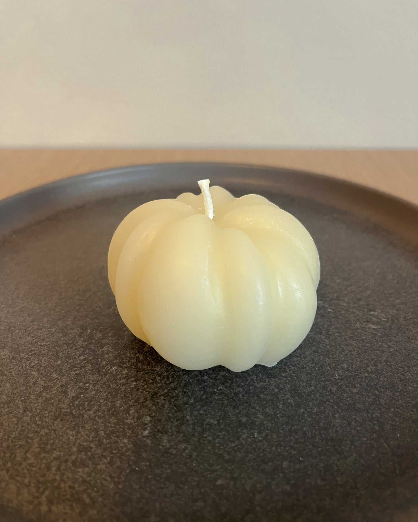 Beeswax Pumpkin Candle