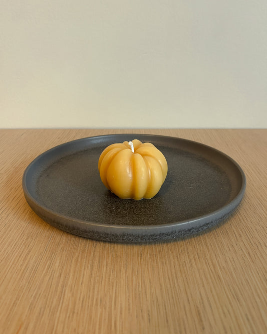 Beeswax Pumpkin Candle