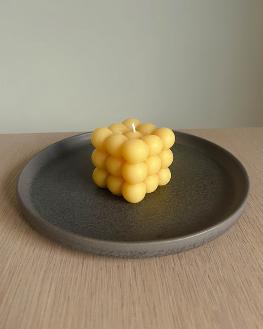 Beeswax Classic Bubble Candle