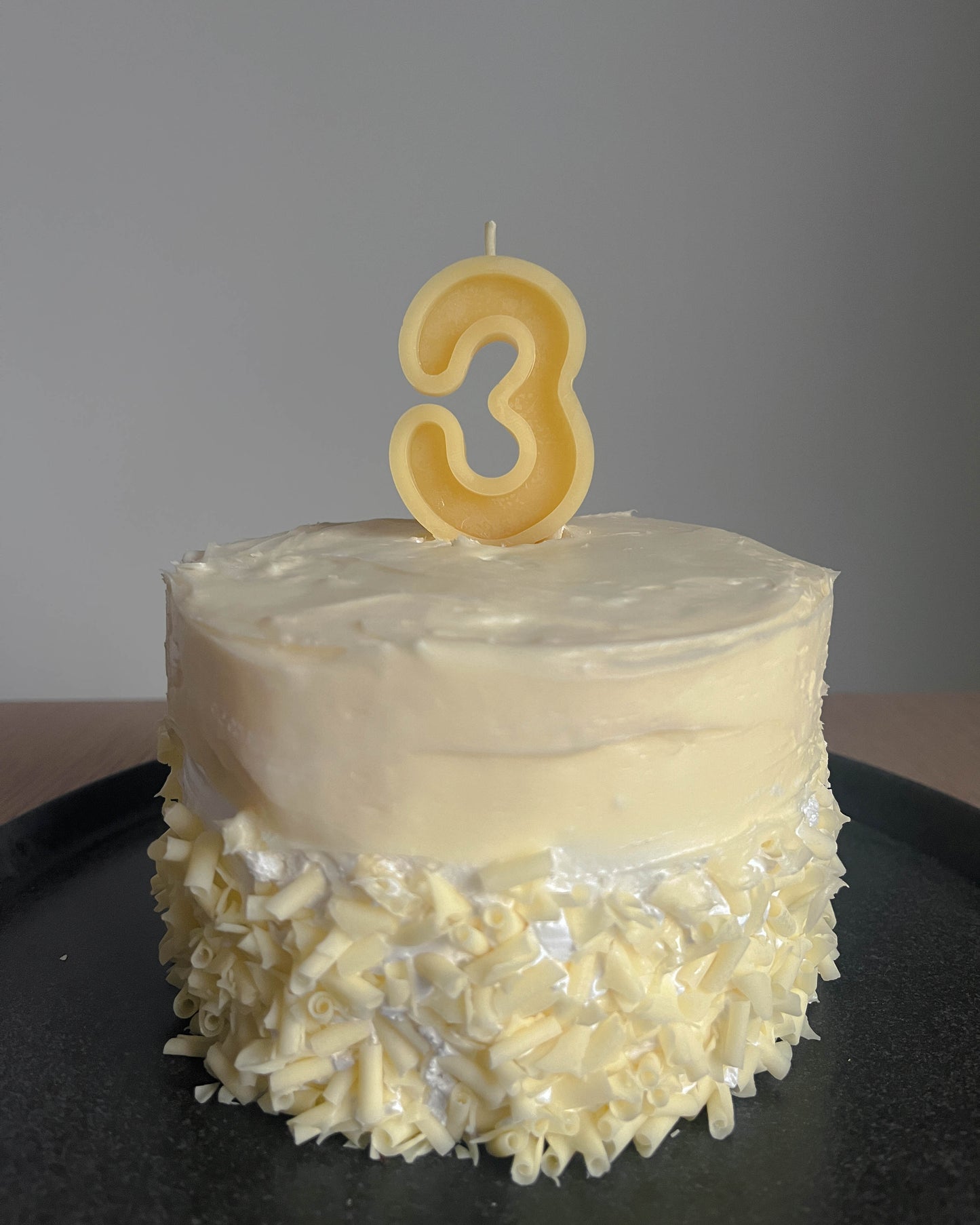 Beeswax Birthday Number Candles