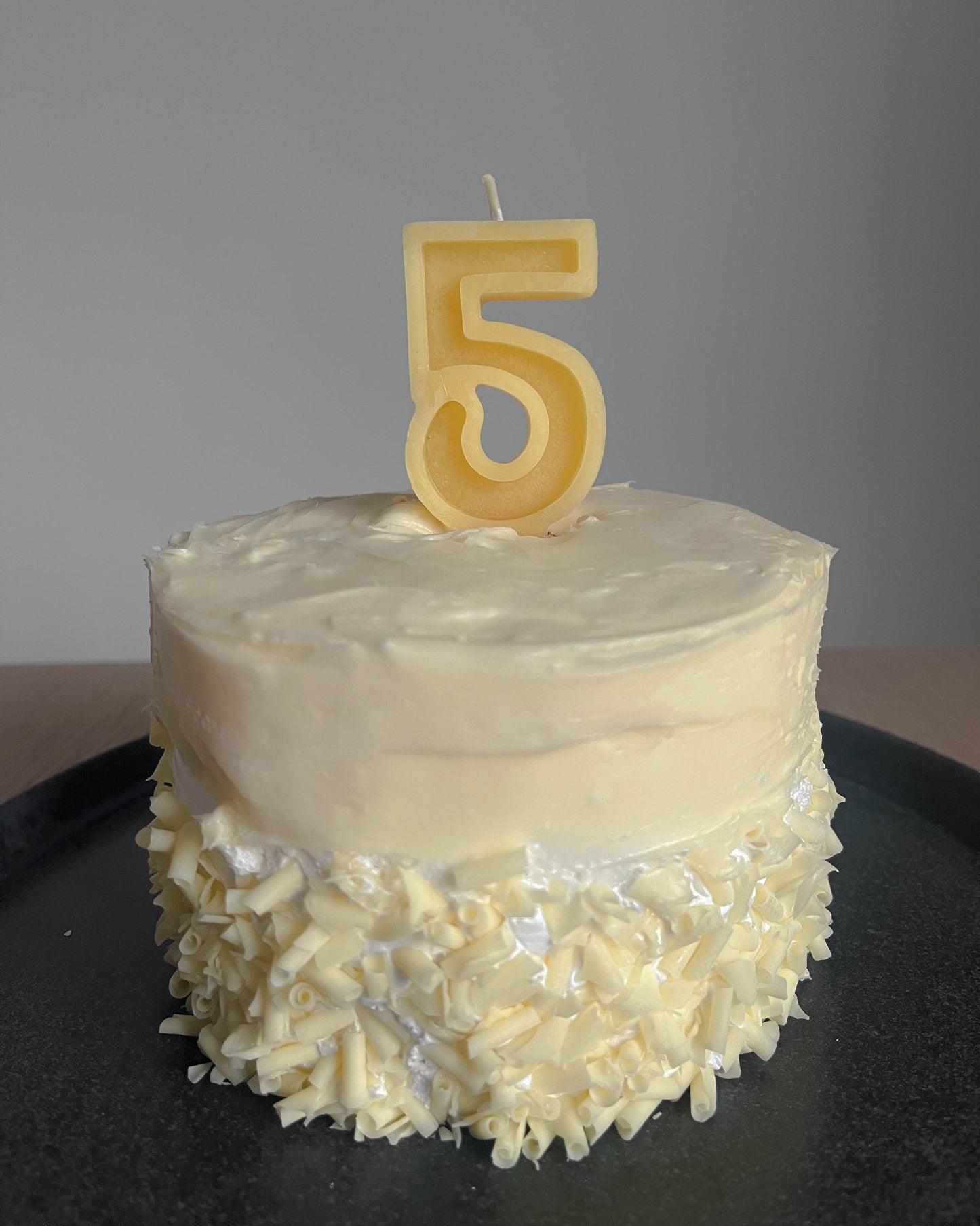 Beeswax Birthday Number Candles