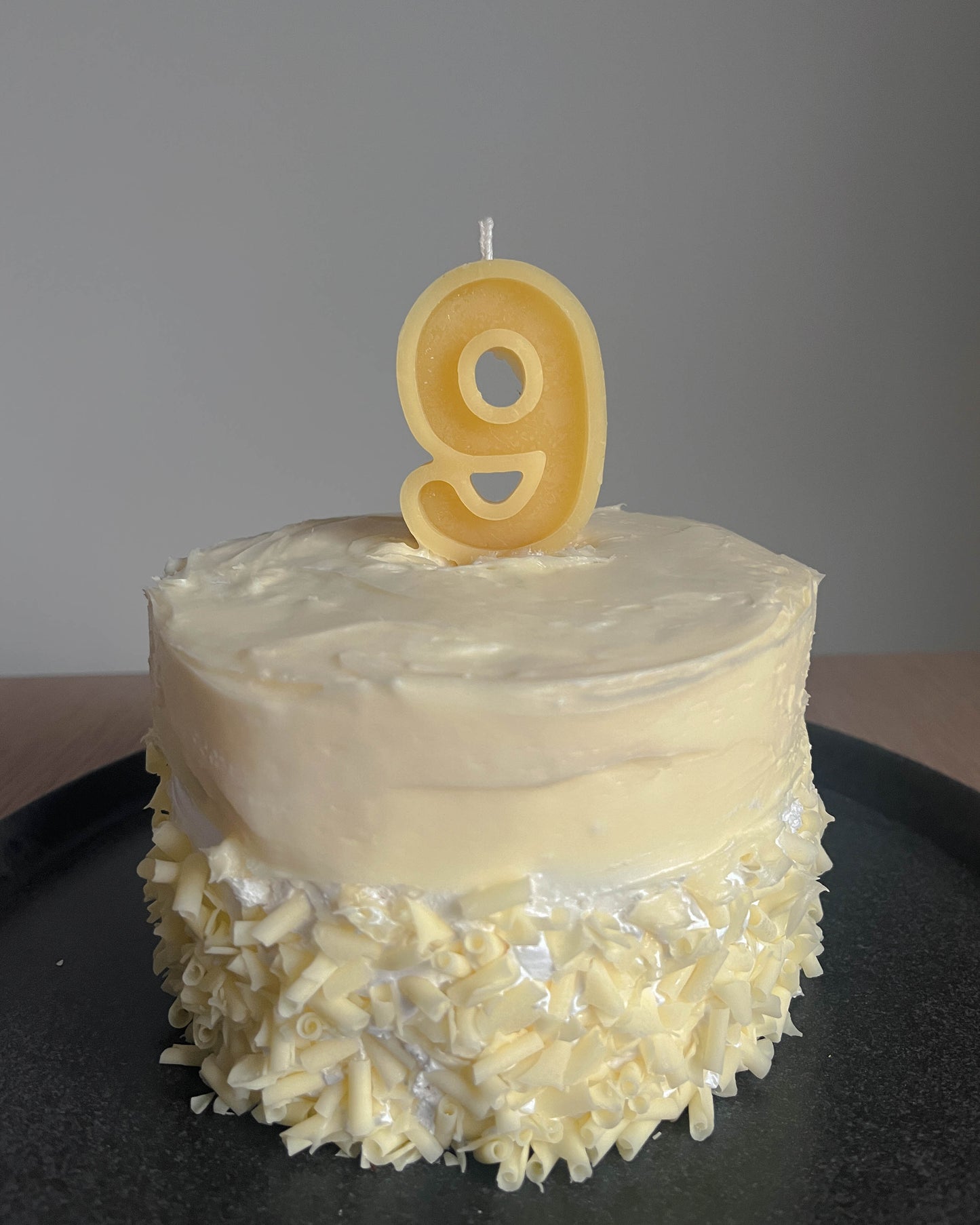Beeswax Birthday Number Candles