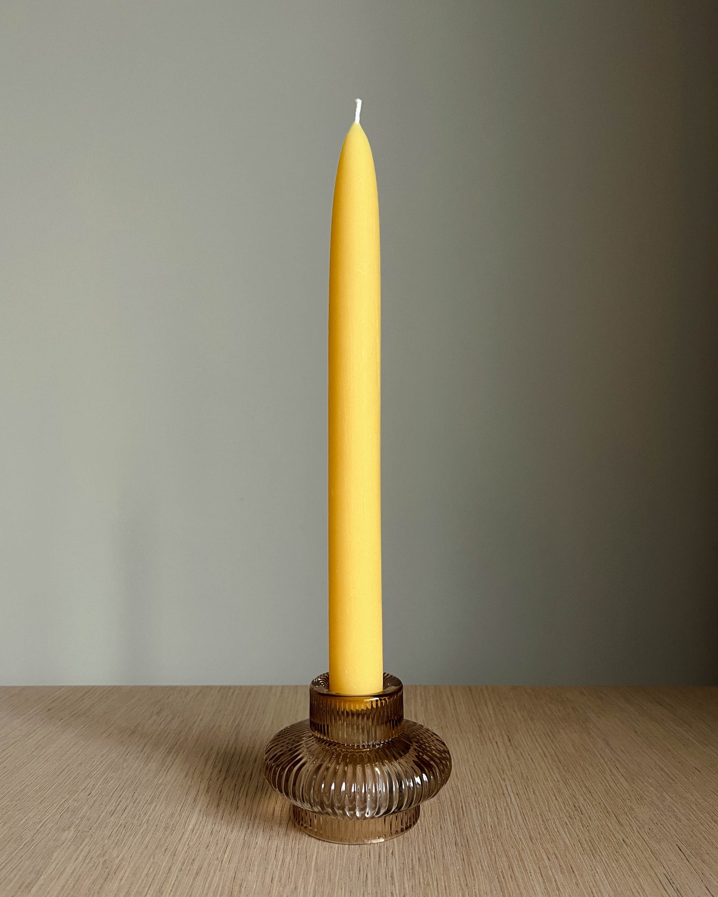 Beeswax Smooth Taper Candle