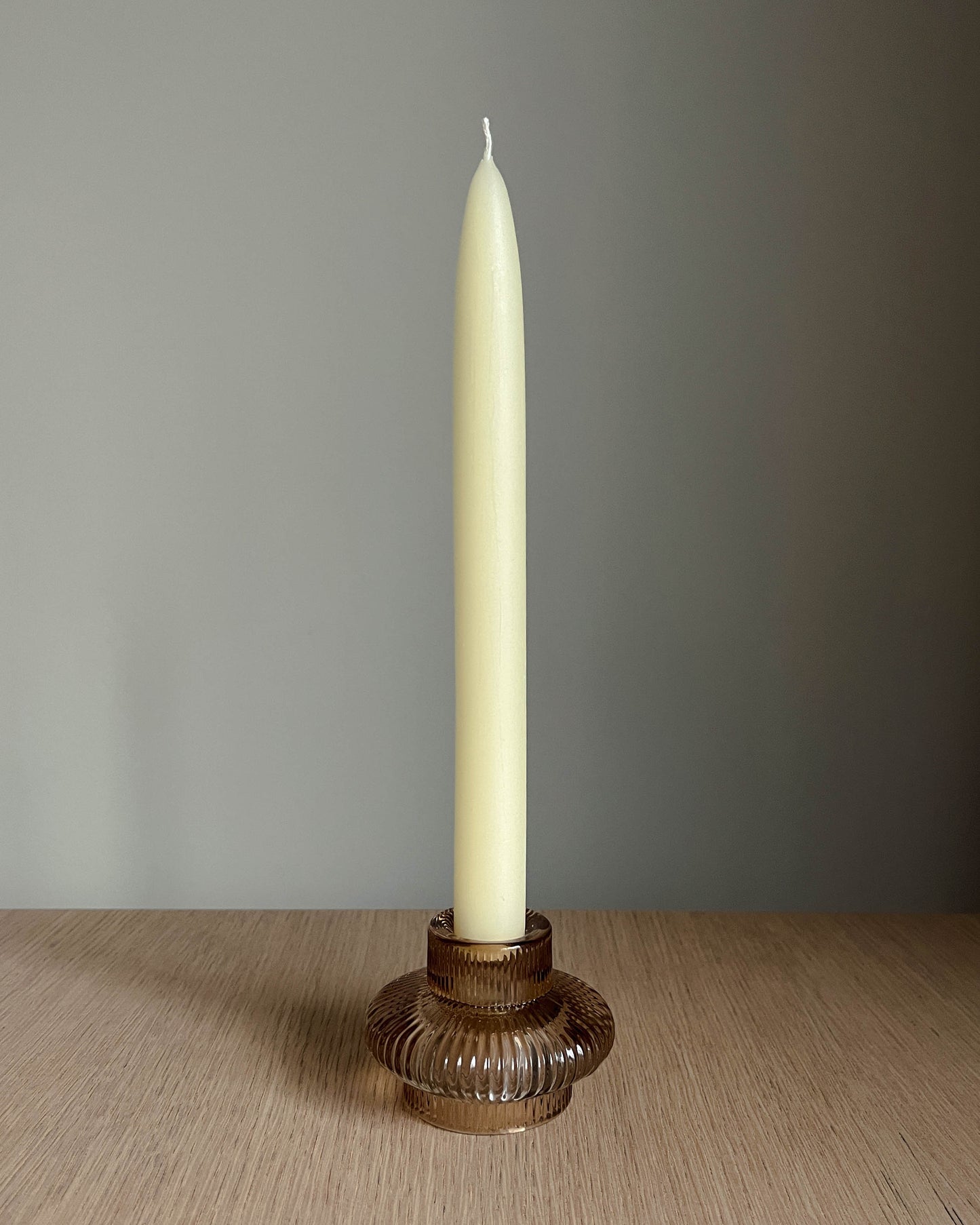 Beeswax Smooth Taper Candle