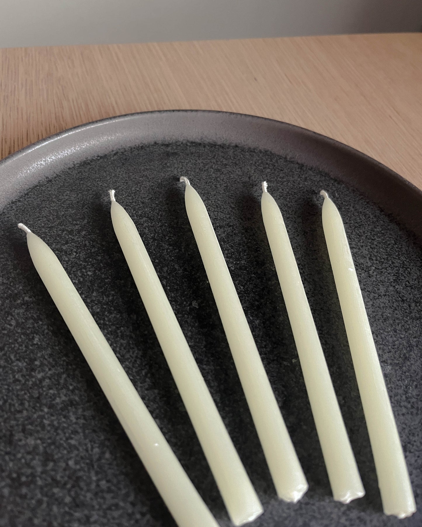 5" Beeswax Birthday Cake Taper Candles
