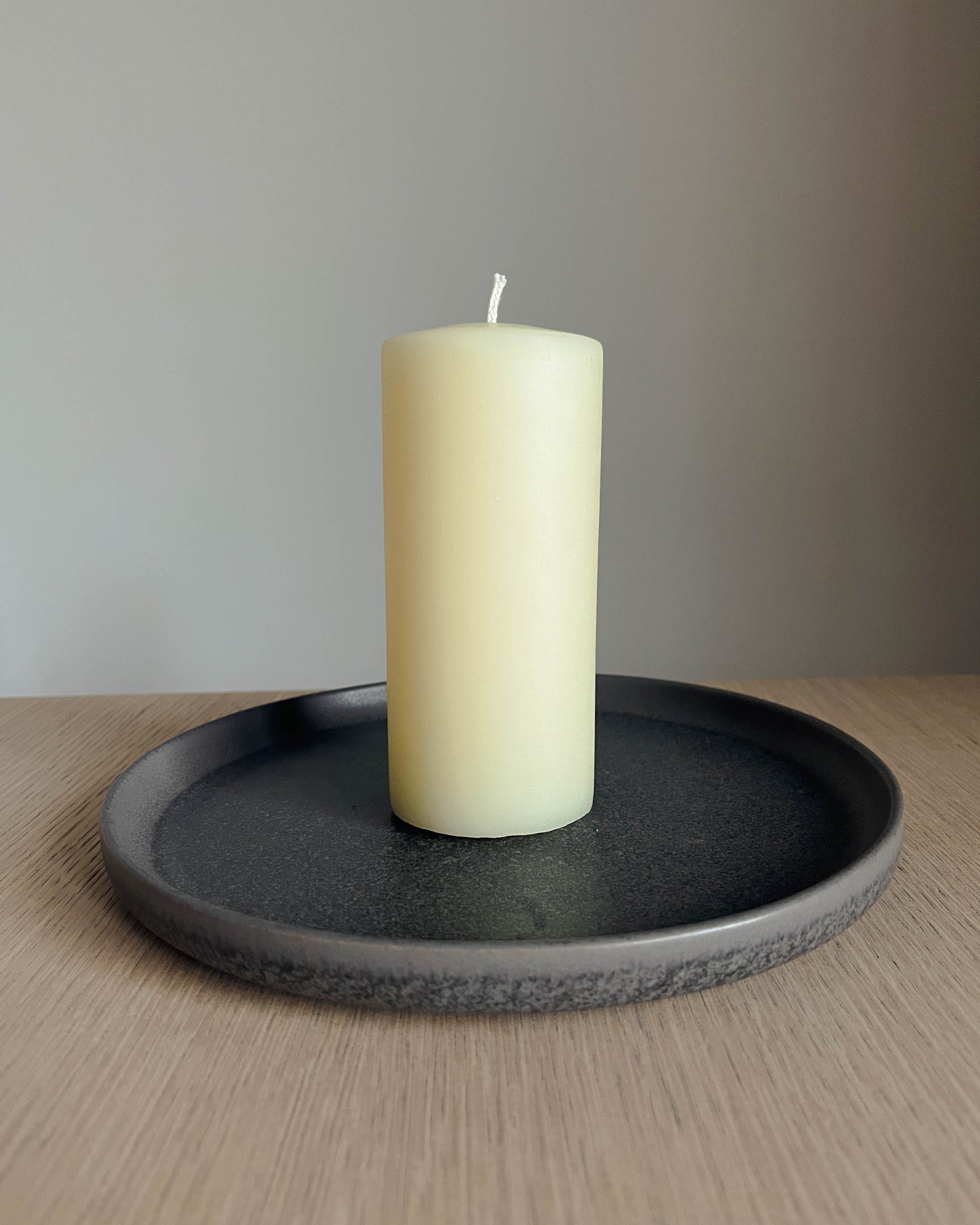 Beeswax Smooth Pillar Candle