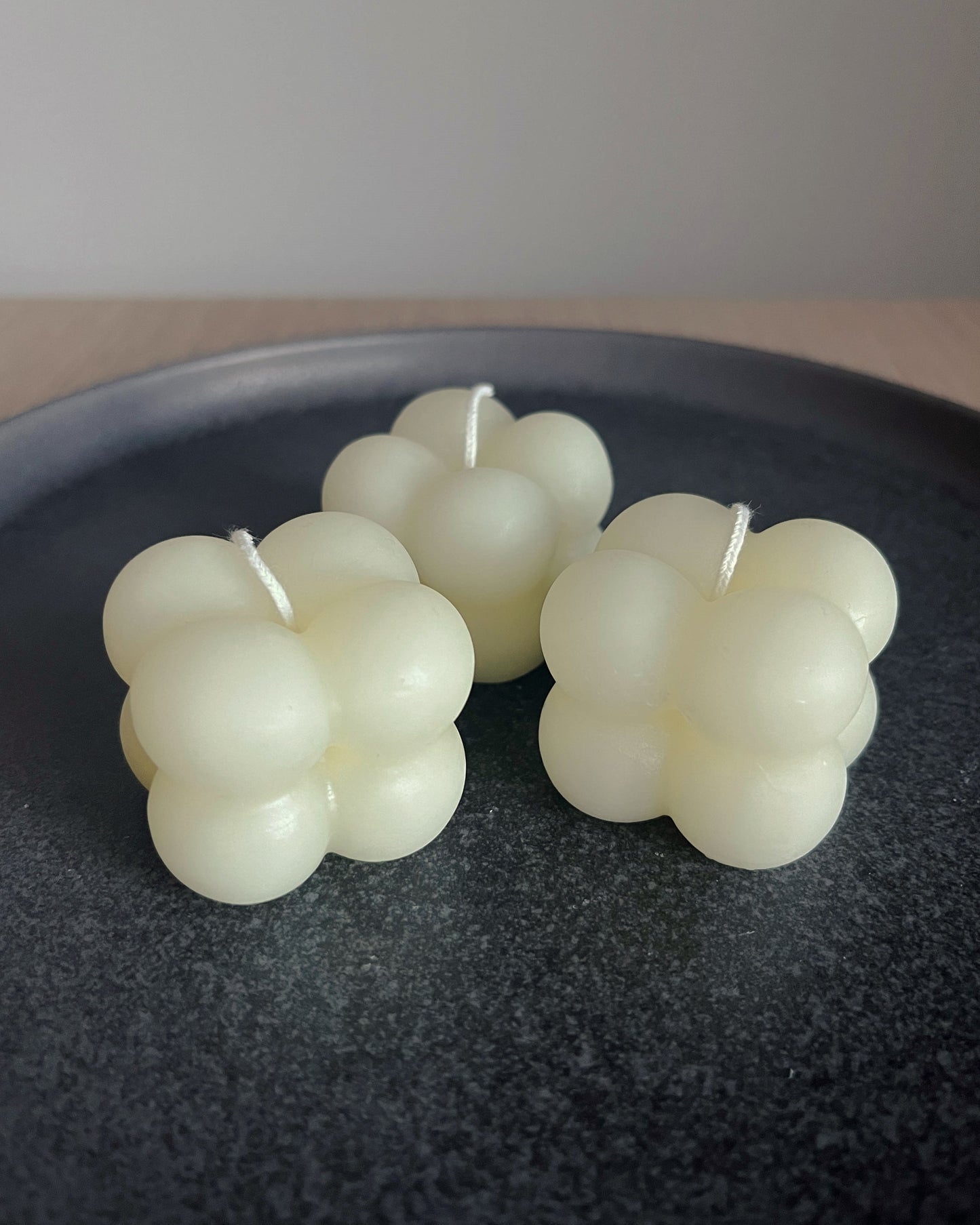 Beeswax Mini Bubble Candle Set