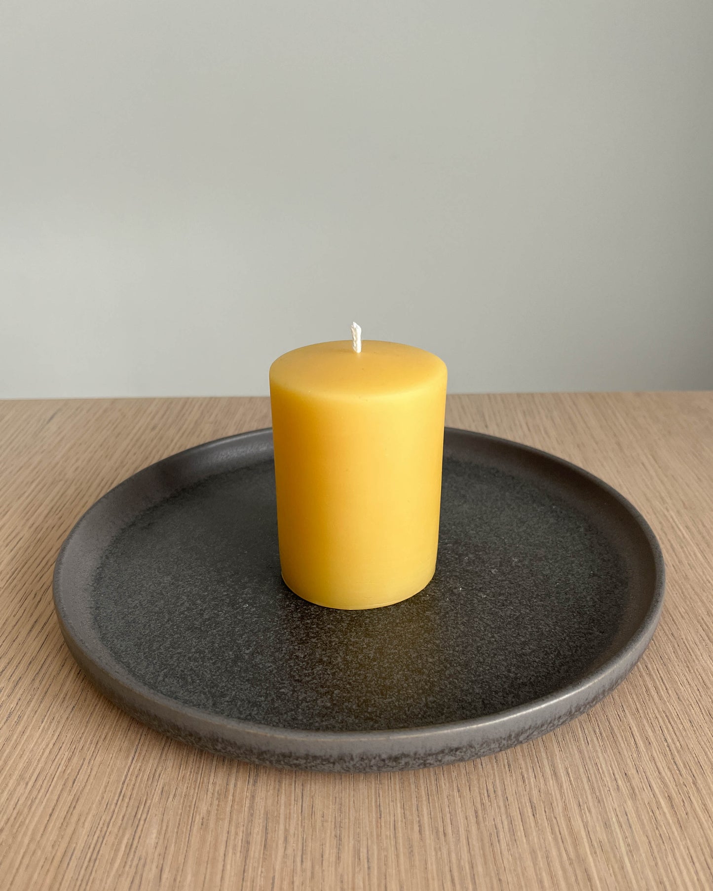 Beeswax Smooth Pillar Candle